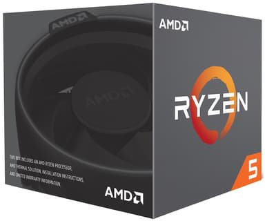 AMD Ryzen™ 5 1400 prosessori (box)
