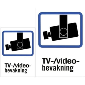Muovikyltti, TV/Video-valvonta