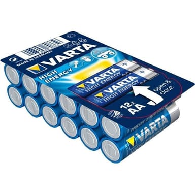 Varta High Energy AA LR 6 Big Box - 12 Pakkaus