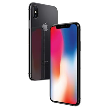 iPhone X 256 GB (tähtiharmaa)