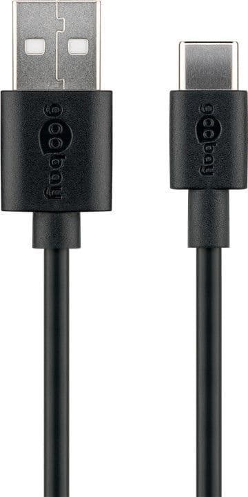 Goobay USB - USB-C 3 metriä Musta