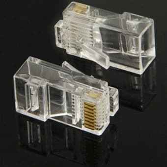Modulaariliitin RJ45 - 100-pakkaus