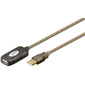 Aktiivinen USB-jatkokaapeli USB 2.0