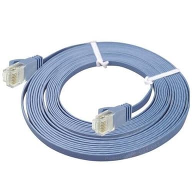 UTP Cat6 ohut litteä 50m kaapeli