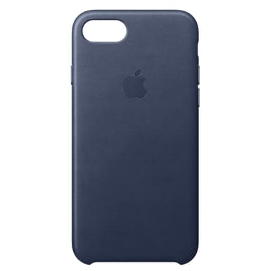 iPhone 8/SE nahkakuori (yönsininen)