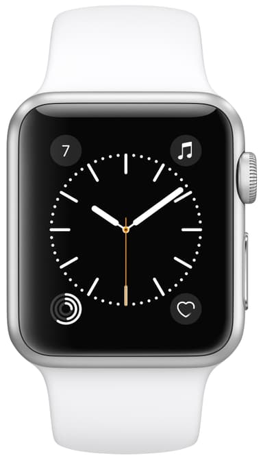 Apple Watch Series 1 38 mm (hopea/valkoinen)