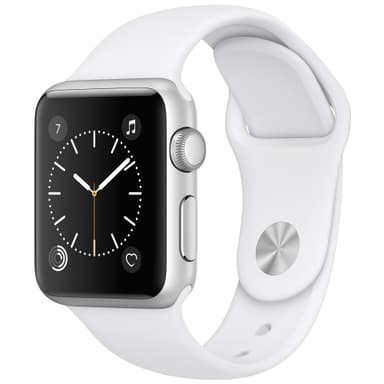 Apple Watch Series 1 38 mm (hopea/valkoinen)