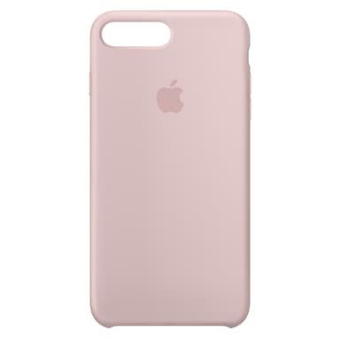 iPhone 8 Plus silikonikuori (vaalea pinkki)