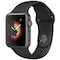 Apple Watch Series 1 Sport 38 mm (harmaa/musta)