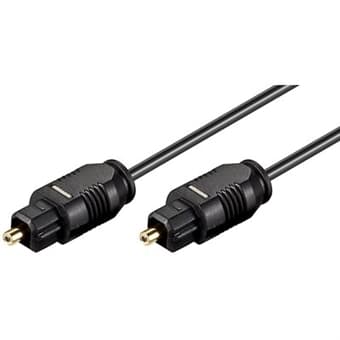 Digitaalinen kuitukaapeli audio, Toslink-Toslink, 1m