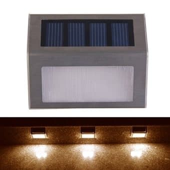 Aurinkoenergia lamppu kaiteeseen / portaisiin
