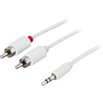 Äänikaapeli 3,5mm uros - 2xRCA uros 3m