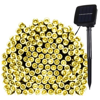 Aurinkoenergia valaisin LED-nauha 17m 100kpl lamppua