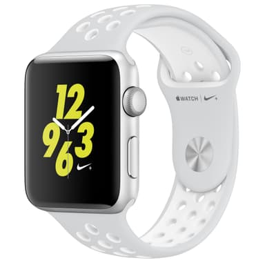 Apple Watch Series 2 Nike+ 42 mm (hopea/valk. ranneke)
