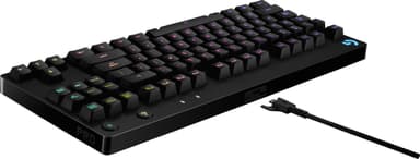 Logitech Pro pelinäppäimistö (GX Blue kytkimet)