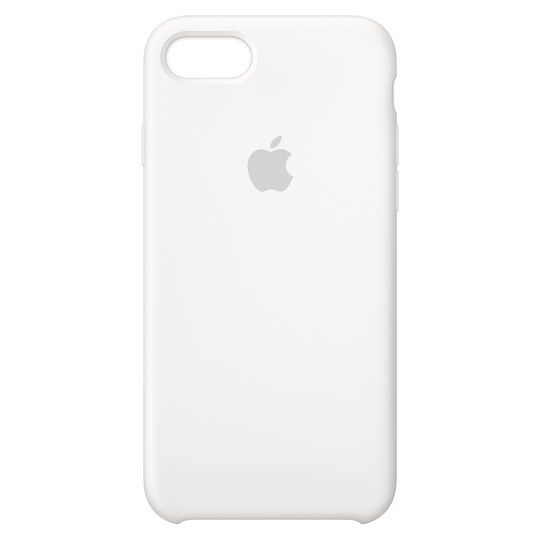 iPhone 8/SE/SE silikonikuori (valkoinen)