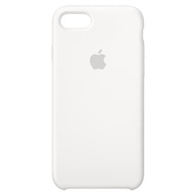 iPhone 8/SE/SE silikonikuori (valkoinen)