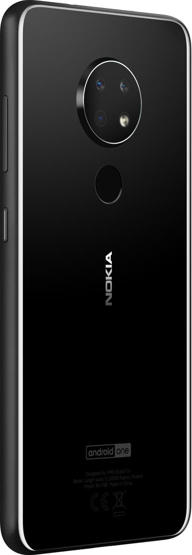 Nokia 6.2 älypuhelin 4/64 GB (musta)