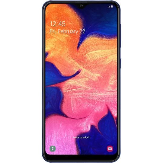 Samsung Galaxy A10 älypuhelin (sininen)