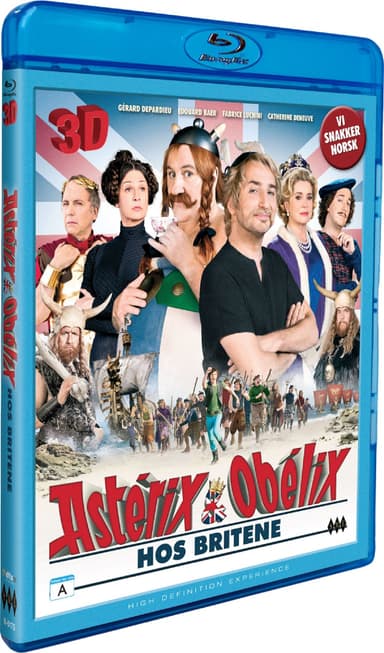 Asterix ja Obelix Britanniassa (3D Blu-ray + Blu-ray)