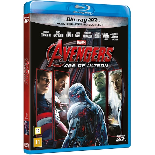 Avengers: Age of Ultron 3D (Blu-ray)