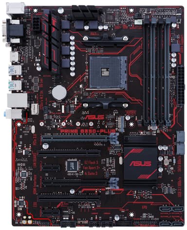 Asus Prime B350-Plus emolevy
