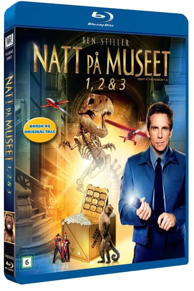 Night at the Museum 1-3 (Blu-ray)