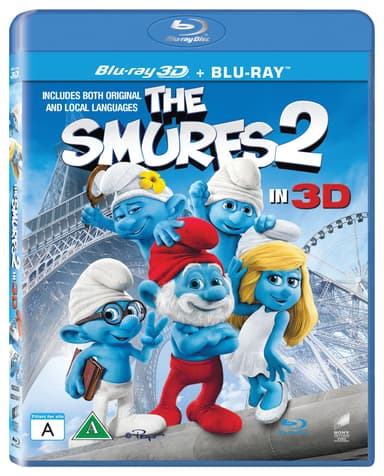 Smurffit 2 (3D Blu-ray + Blu-ray)