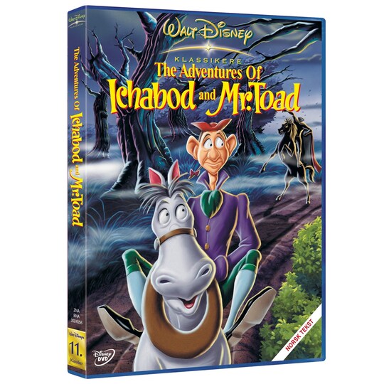 The Adventures of Ichabod & Mr. Toad (DVD)