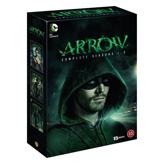 Arrow - Kausi 1-3 (DVD)