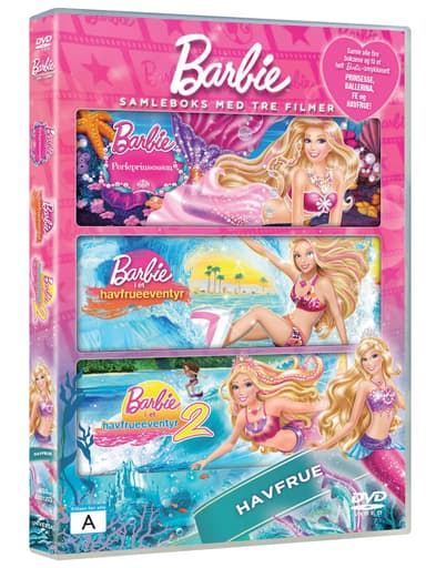 Barbie keräilyboksi: Merenneito (DVD)