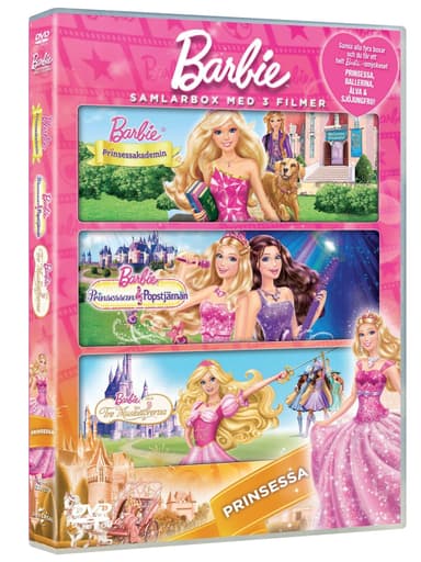 Barbie keräilyboksi: Prinsessa (DVD)