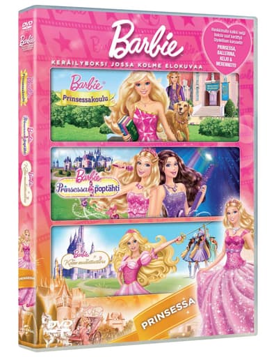 Barbie keräilyboksi: Prinsessa (DVD)