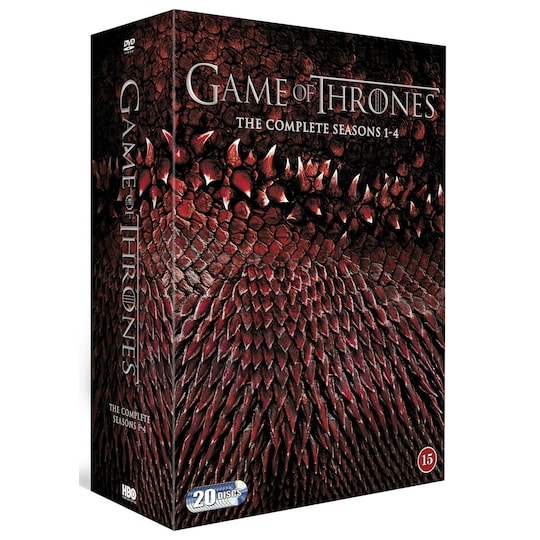Game of Thrones - Kausi 1 - 4 (DVD)