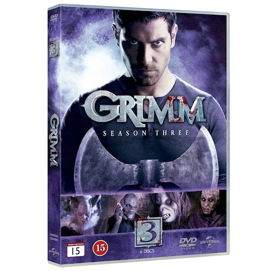 Grimm - Kausi 3 (DVD)