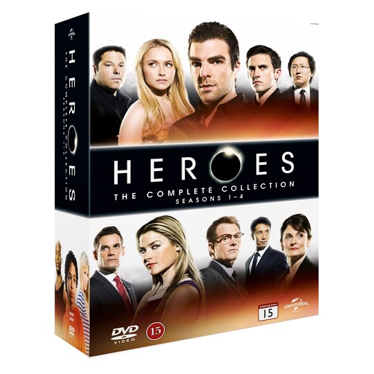 Heroes Box - Kaudet 1-4 (DVD)