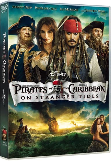 Pirates of the Caribbean - Vierailla Vesillä (DVD)