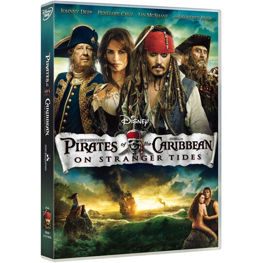 Pirates of the Caribbean - Vierailla Vesillä (DVD)