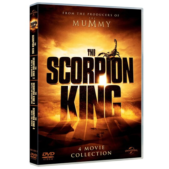 Scorpion King kokoelma 1 - 4 (DVD)
