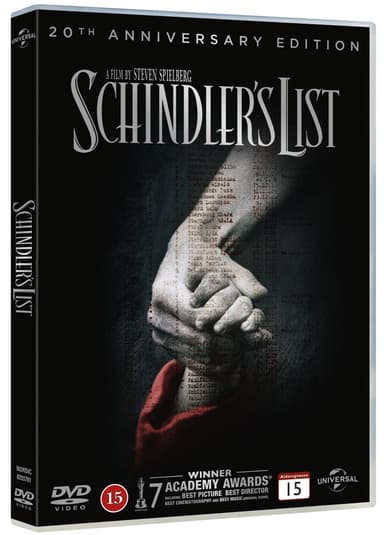 Schindlerin lista - 20th year anniversary edition (DVD)