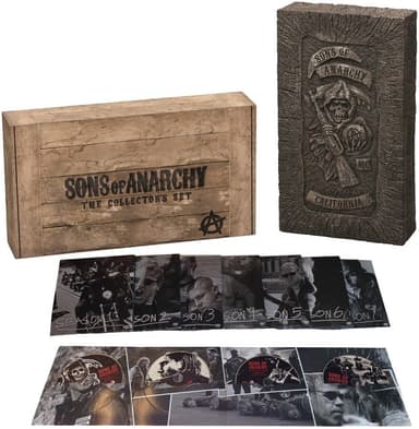 Sons of Anarchy - Kausi 1-7 Wooden Box (DVD)
