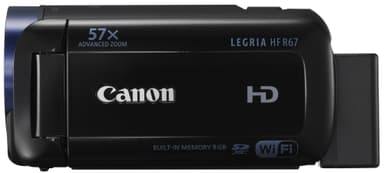 Canon Legria HF R67 videokamera (musta)