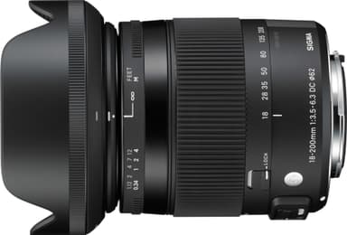 Sigma Contemporary AF 18-200 mm DC Macro OS HSM objektiivi