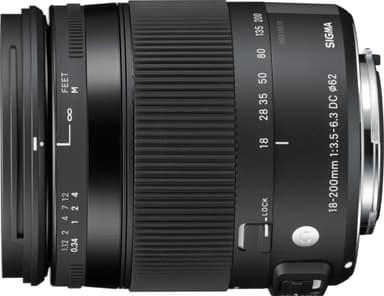 Sigma Contemporary AF 18-200 mm DC Macro OS HSM objektiivi