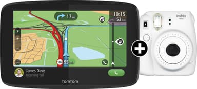 TomTom GO Essential 6" / Fujifilm Instax Mini 9 pakkaus
