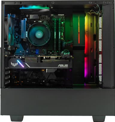 Edge Esports pelitietokone AMD/RX5700XT (musta)