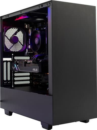 Edge Esports pelitietokone AMD/RX5700XT (musta)