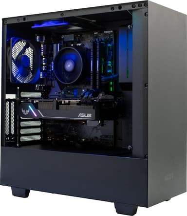 Edge Esports pelitietokone AMD/RX5700XT (musta)
