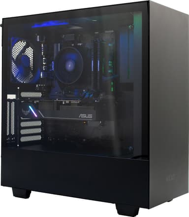 Edge Esports pelitietokone AMD/RX5700XT (musta) Edge Esports pelitietokone AMD/RX5700XT (musta)