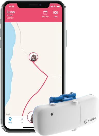 Tractive GPS kissan paikannin